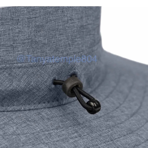 Solar Escape Blue Unisex UV Explorer Boonie Hat - Picture 2 of 7